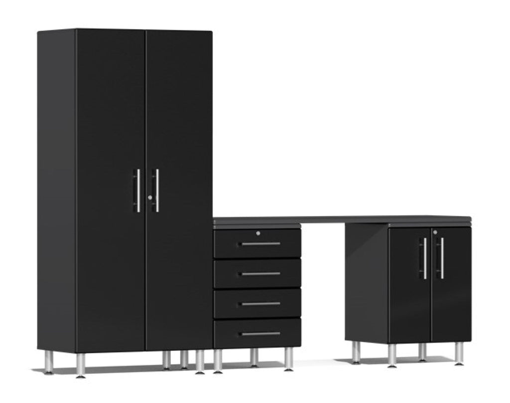 Ulti-MATE Garage 2.0 Series Black 4-Piece Set - UG25041B