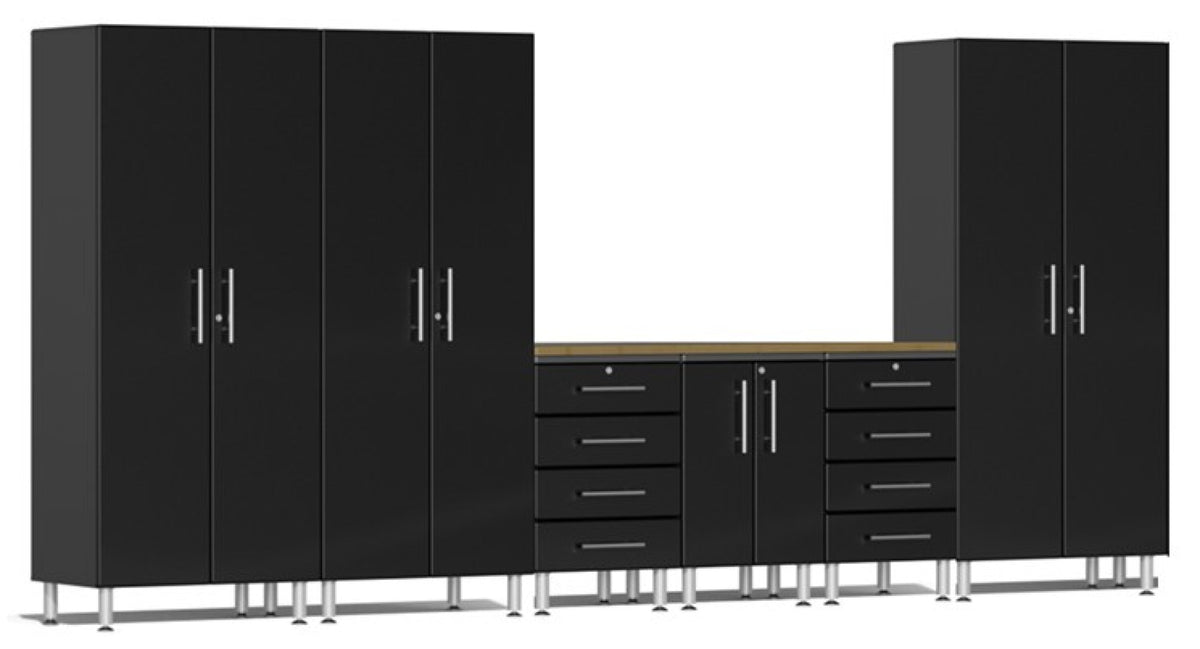 Ulti-MATE Garage 2.0 Series Black 7-Piece Set - UG20272B