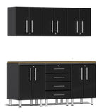 Ulti-MATE Garage 2.0 Series Black 7-Piece Workstation Set