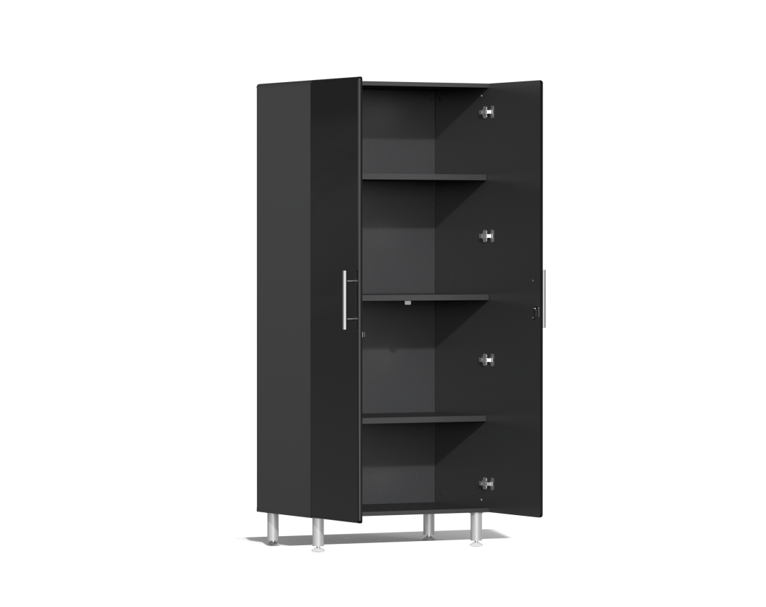 Ulti-MATE Garage 2.0 Series Black 8-Piece Kit with Bamboo