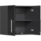 Ulti-MATE Garage 2.0 Series Black 8-Piece Wall Cabinet Set