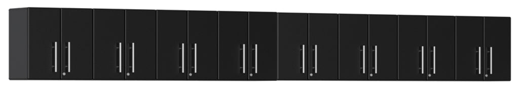 Ulti-MATE Garage 2.0 Series Black 8-Piece Wall Cabinet Set