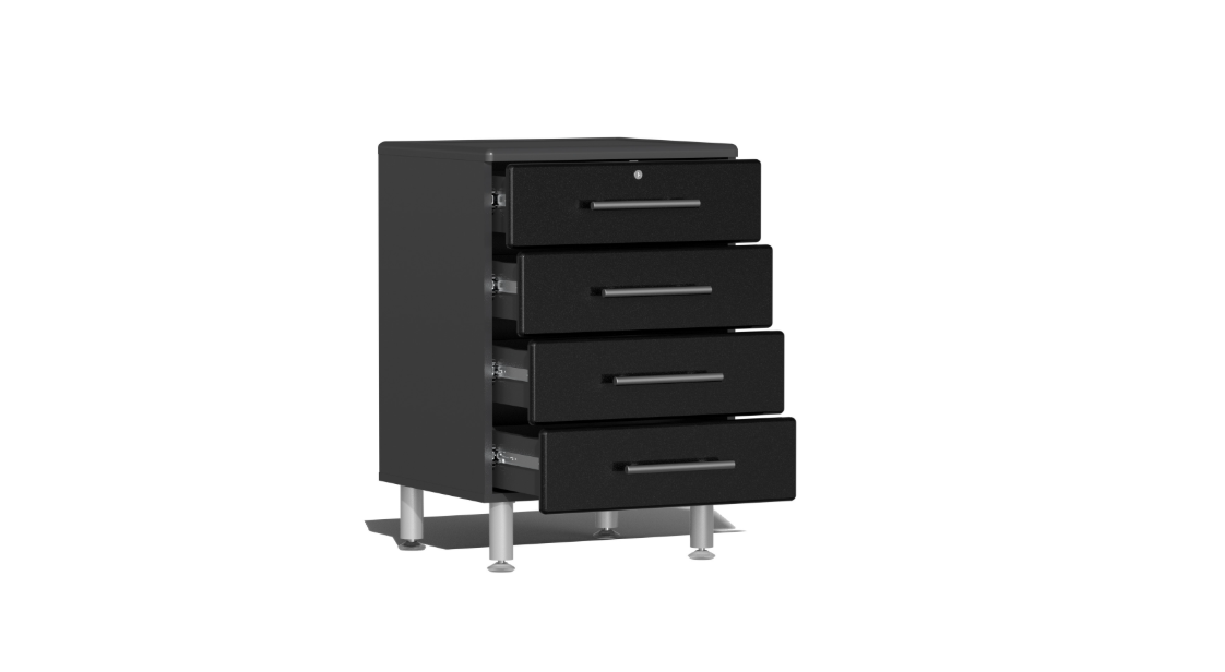 Ulti-MATE Garage 2.0 Series Black 9-Piece Kit with Worktop