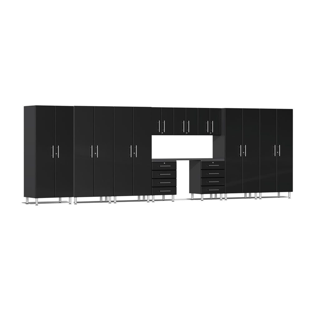 Ulti-MATE Garage 2.0 Series Black Metallic 11 Piece Kit