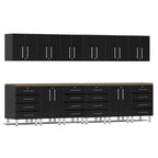 Ulti-MATE Garage 2.0 Series Black Metallic 14-Piece Set