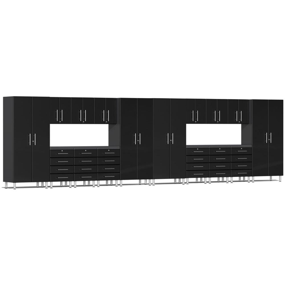 Ulti-MATE Garage 2.0 Series Black Metallic 18-Piece Set