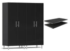 Ulti-MATE Garage 2.0 Series Black Metallic 3-Piece Cabinet