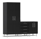 Ulti-MATE Garage 2.0 Series Black Metallic 3-Piece Set