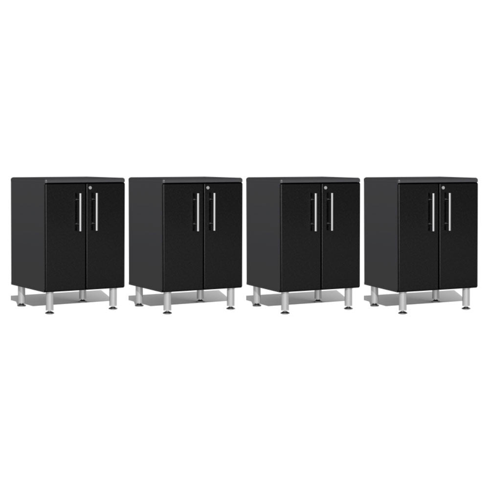 Ulti-MATE Garage 2.0 Series Black Metallic 4-Piece 2-Door