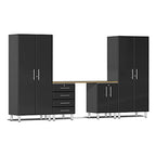 Ulti-MATE Garage 2.0 Series Black Metallic 5-Piece Kit