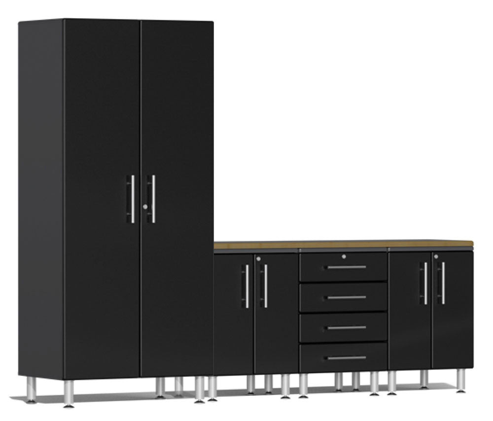 Ulti-MATE Garage 2.0 Series Black Metallic 5 Piece Set