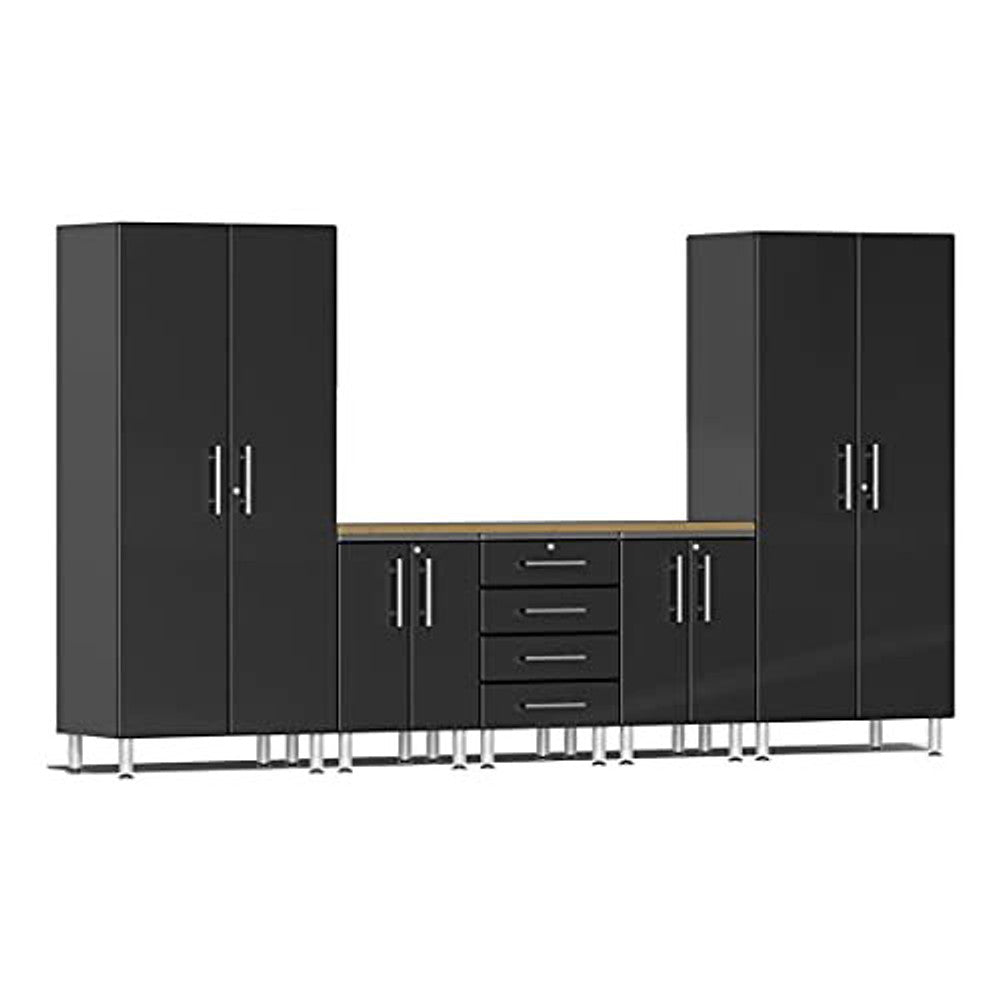 Ulti-MATE Garage 2.0 Series Black Metallic 6-Piece Kit
