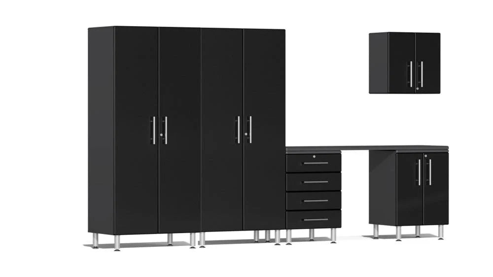 Ulti-MATE Garage 2.0 Series Black Metallic 6 Piece Kit