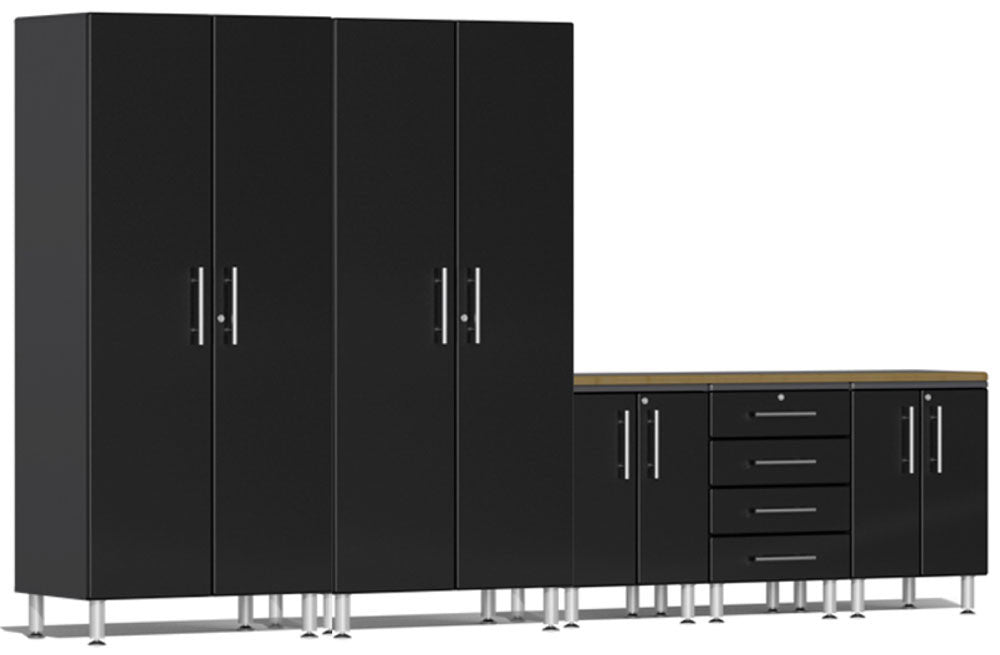 Ulti-MATE Garage 2.0 Series Black Metallic 6 Piece Set