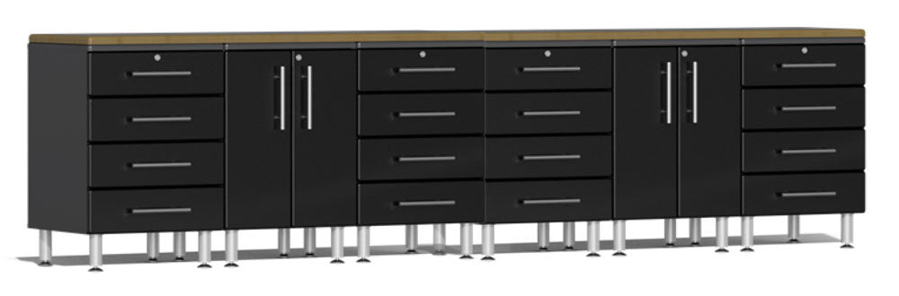 Ulti-MATE Garage 2.0 Series Black Metallic 8-Piece
