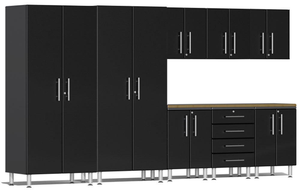 Ulti-MATE Garage 2.0 Series Black Metallic 9-Piece Set