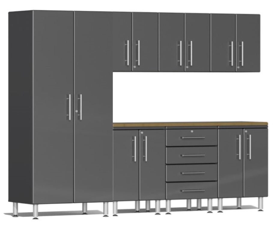 Ulti-MATE Garage 2.0 Series Graphite Grey 8-Piece Kit