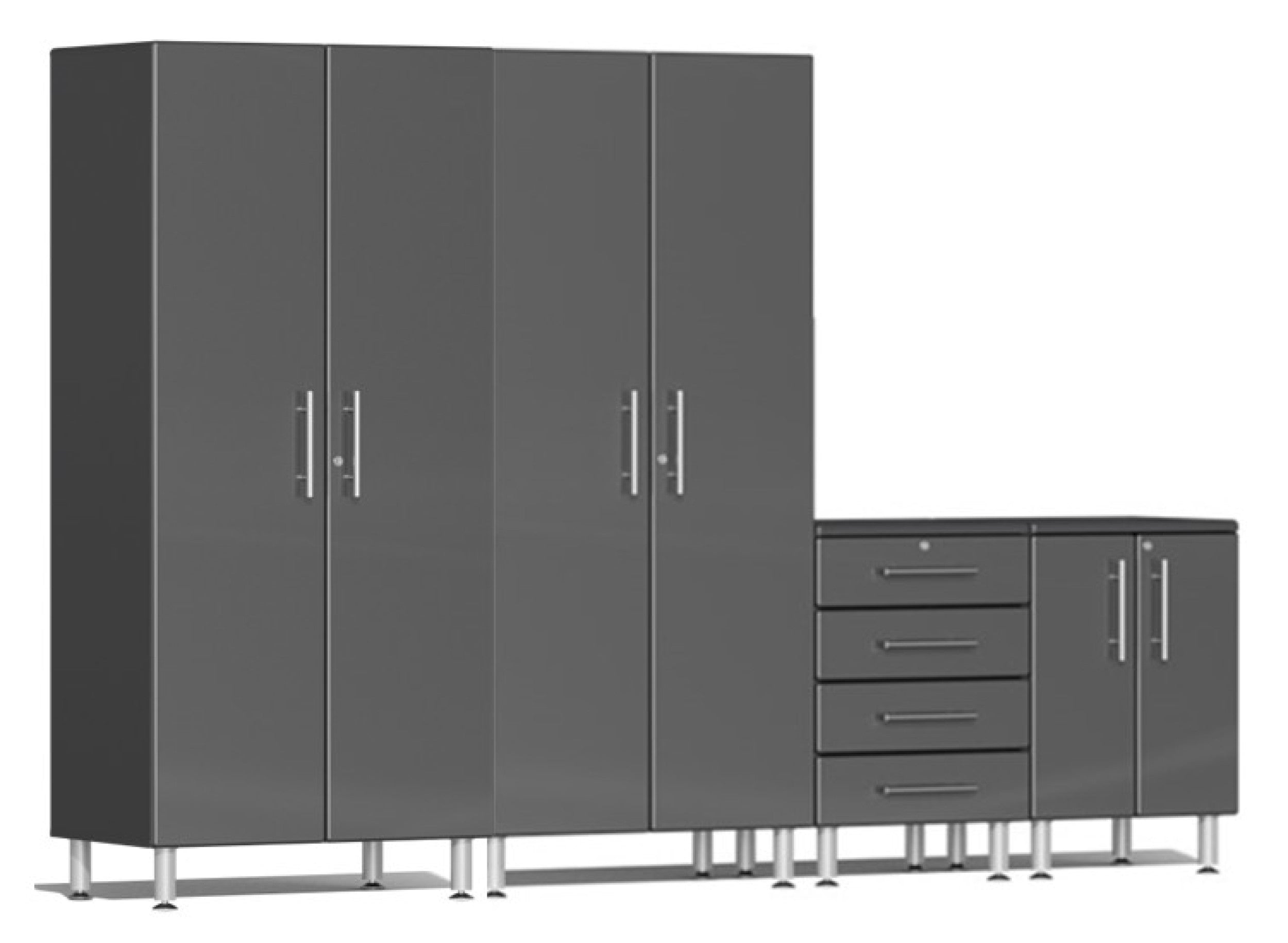 Ulti-MATE Garage 2.0 Series Gray 4-Piece Set - UG26040G