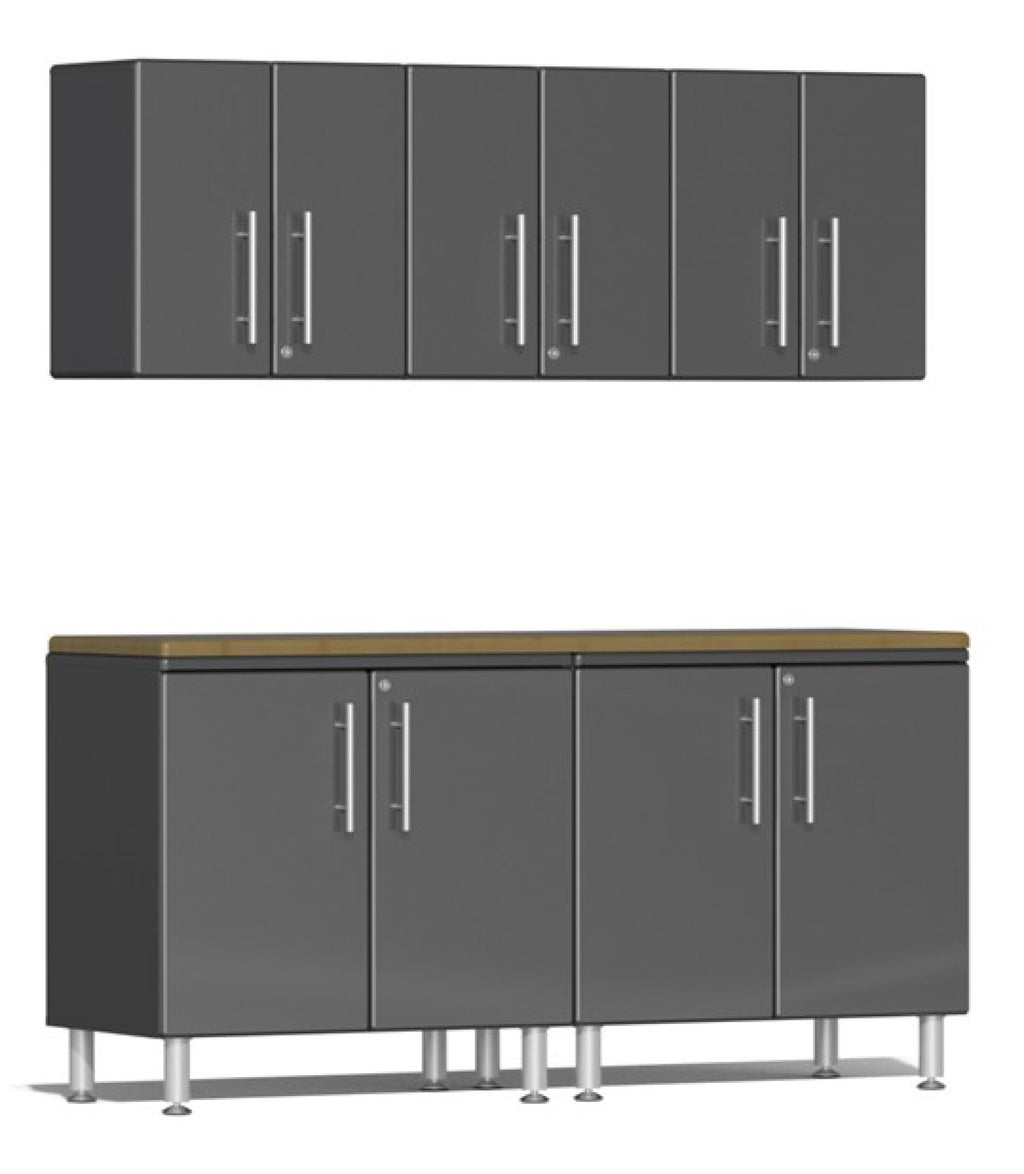 Ulti-MATE Garage 2.0 Series Gray 6-Piece Workstation Kit