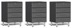 Ulti-MATE Garage 2.0 Series Grey 3-Piece Drawer Base