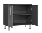 Ulti-MATE Garage 2.0 Series Grey 3-Piece Jumbo Base Cabinet
