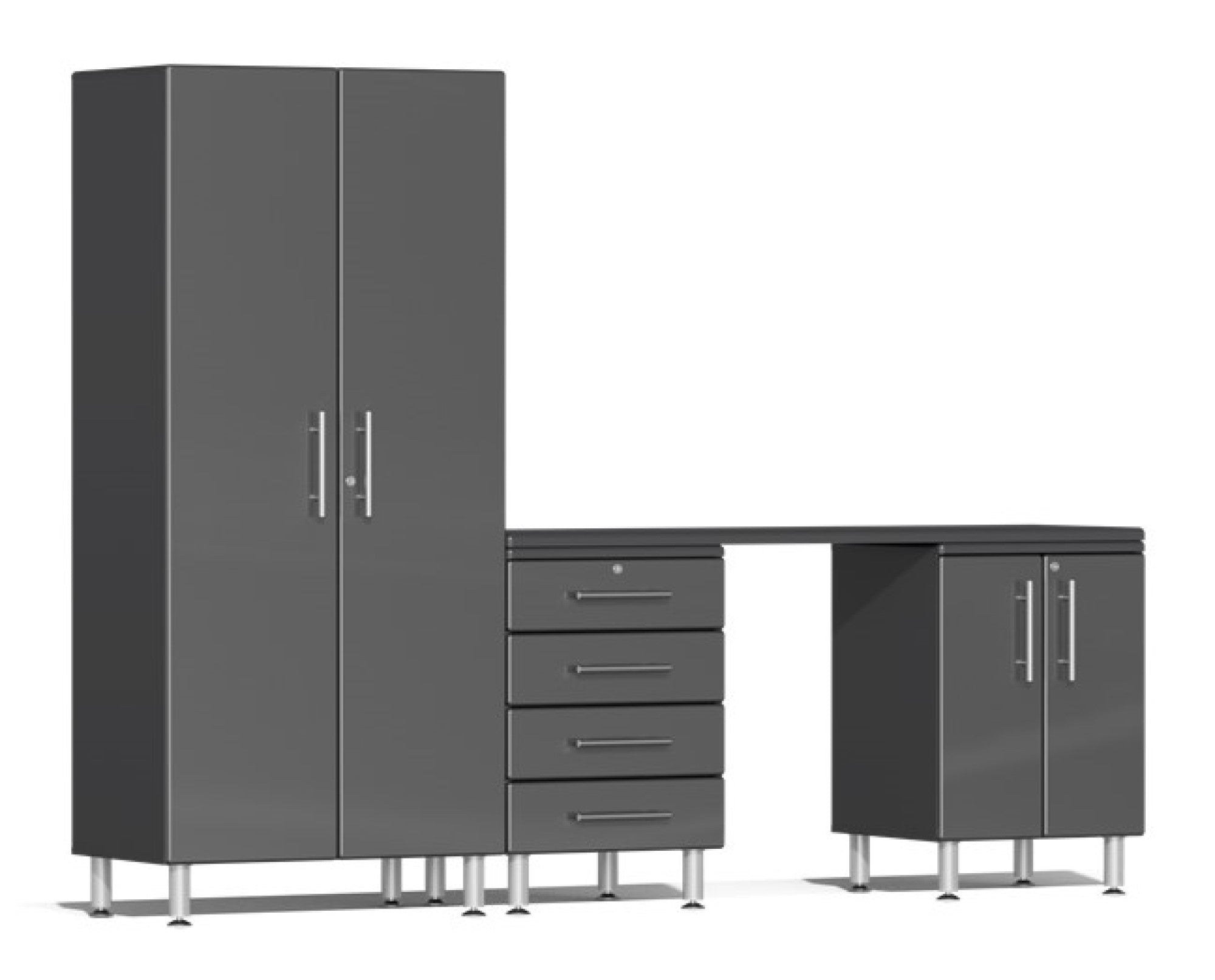 Ulti-MATE Garage 2.0 Series Grey 4-Piece Set - UG25041G