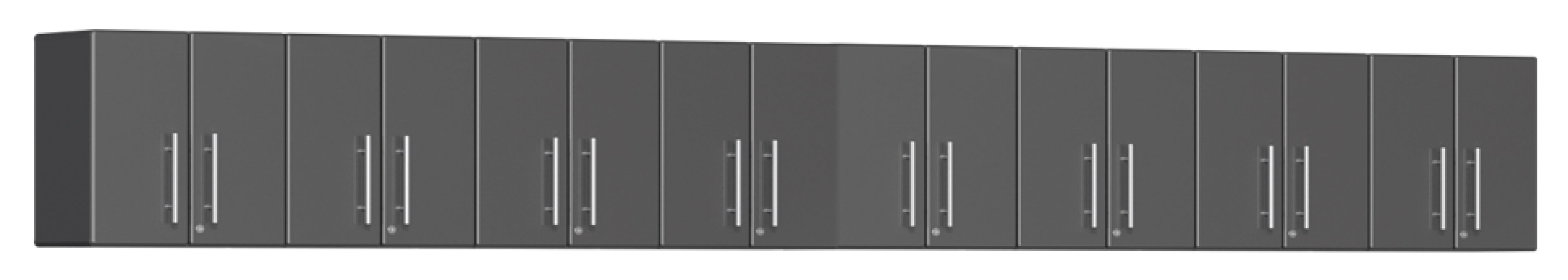 Ulti-MATE Garage 2.0 Series Grey 8-Piece Wall Cabinet Set