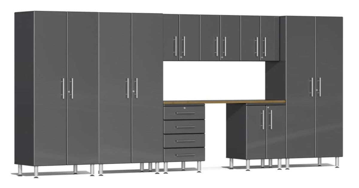 Ulti-MATE Garage 2.0 Series Grey 9-Piece Set - UG26092G