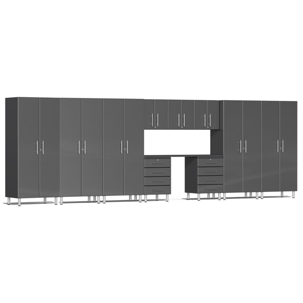Ulti-MATE Garage 2.0 Series Grey Metallic 11 Piece Kit
