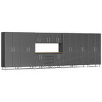 Ulti-MATE Garage 2.0 Series Grey Metallic 12-Piece Set