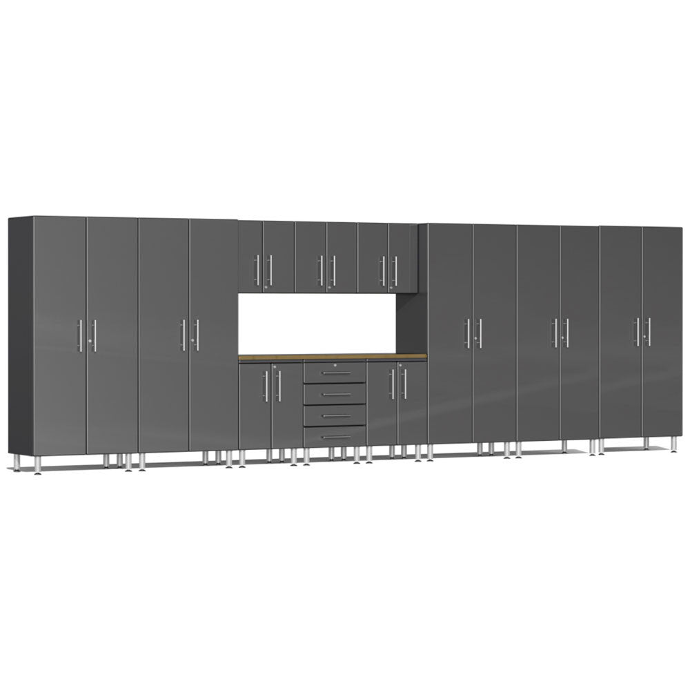 Ulti-MATE Garage 2.0 Series Grey Metallic 12-Piece Set