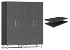 Ulti-MATE Garage 2.0 Series Grey Metallic 3-Piece Cabinet