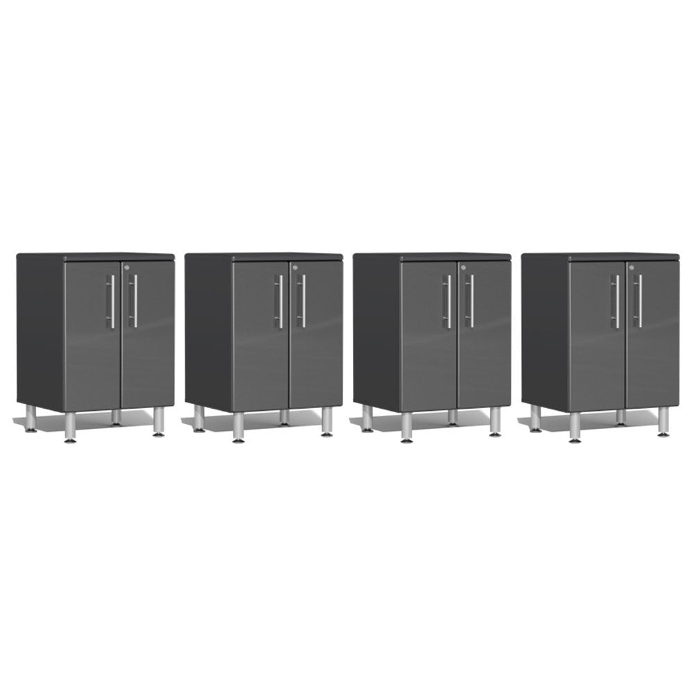 Ulti-MATE Garage 2.0 Series Grey Metallic 4-Piece 2-Door