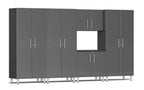 Ulti-MATE Garage 2.0 Series Grey Metallic 5-Piece Combo Kit