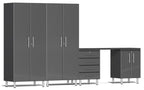 Ulti-MATE Garage 2.0 Series Grey Metallic 5 Piece Kit