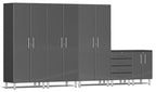 Ulti-MATE Garage 2.0 Series Grey Metallic 5-Piece Set