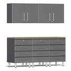 Ulti-MATE Garage 2.0 Series Grey Metallic 6-Piece Kit