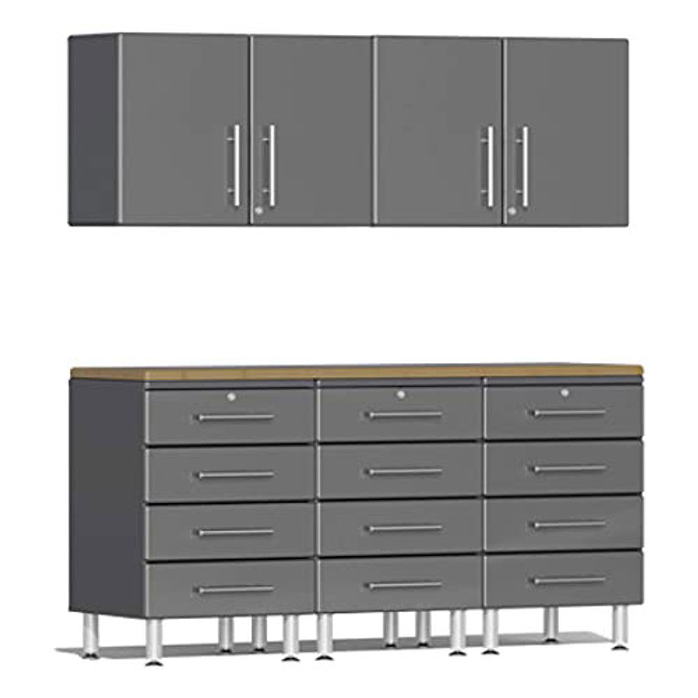 Ulti-MATE Garage 2.0 Series Grey Metallic 6-Piece Kit