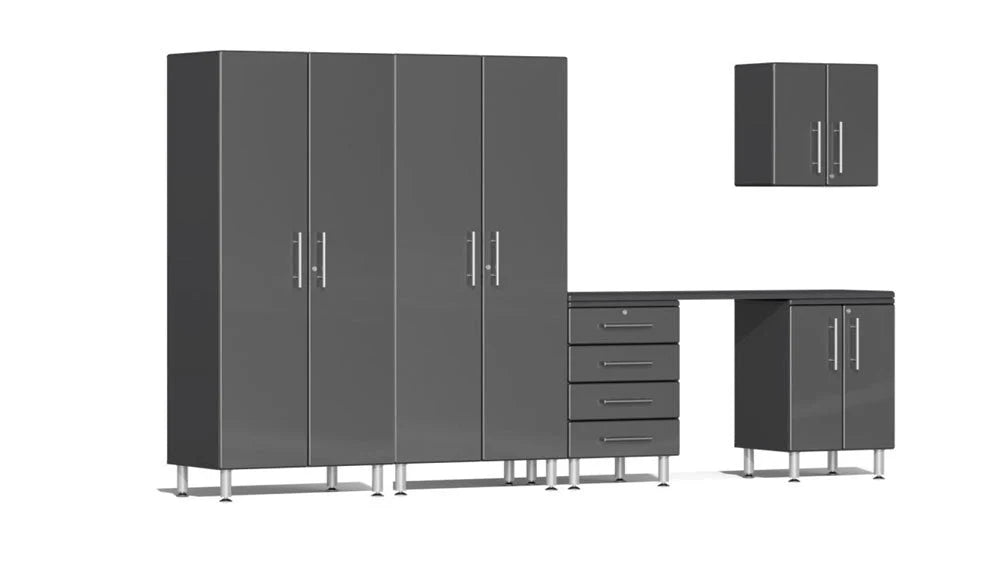 Ulti-MATE Garage 2.0 Series Grey Metallic 6 Piece Kit