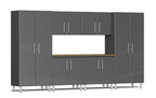 Ulti-MATE Garage 2.0 Series Grey Metallic 7-Piece Combo