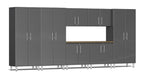 Ulti-MATE Garage 2.0 Series Grey Metallic 8-Piece Combo
