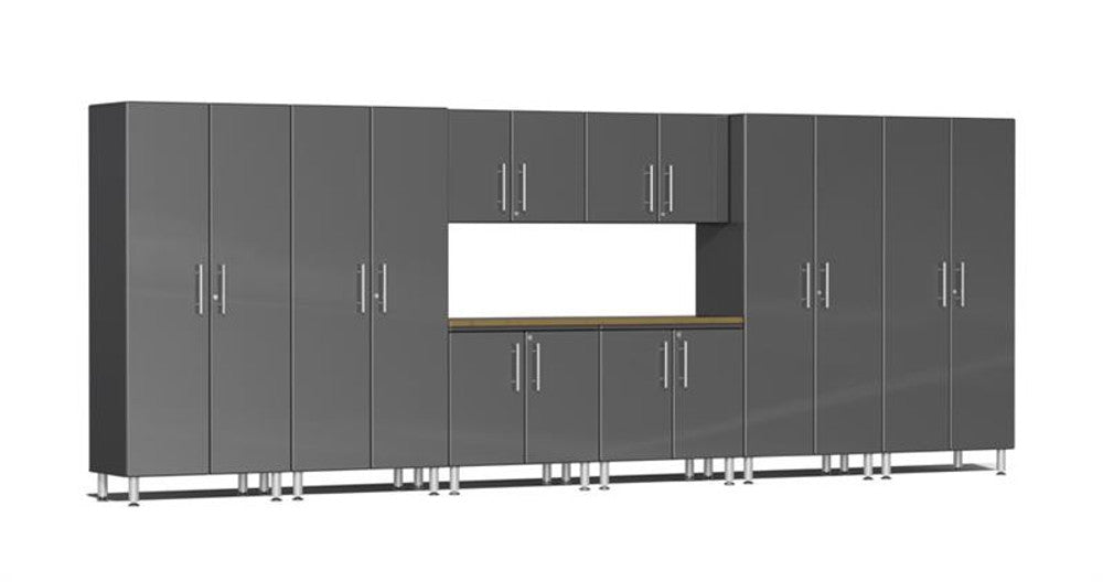 Ulti-MATE Garage 2.0 Series Grey Metallic 9-Piece Combo