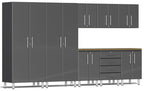 Ulti-MATE Garage 2.0 Series Grey Metallic 9-Piece Set