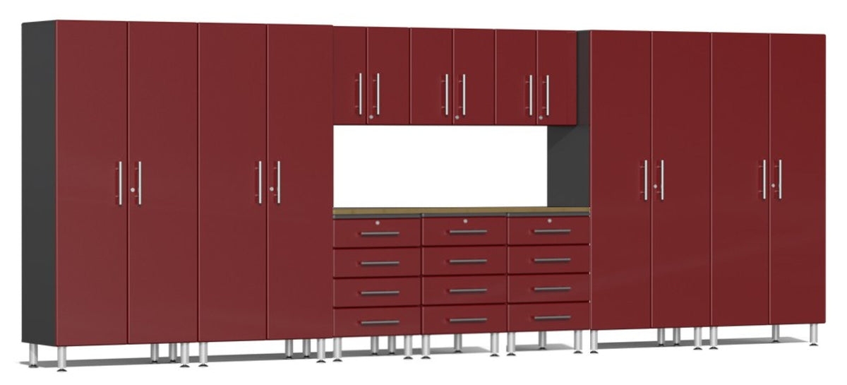 Ulti-MATE Garage 2.0 Series Red 11-Piece Set - UG25112R