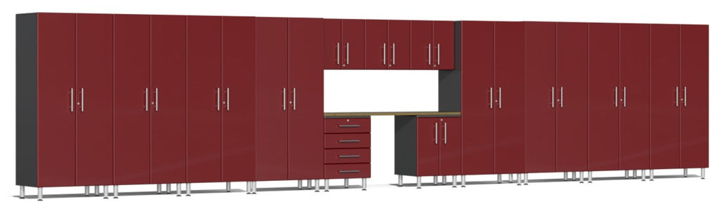 Ulti-MATE Garage 2.0 Series Red 14-Piece Jumbo Set