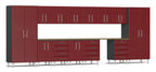 Ulti-MATE Garage 2.0 Series Red 15-Piece Kit