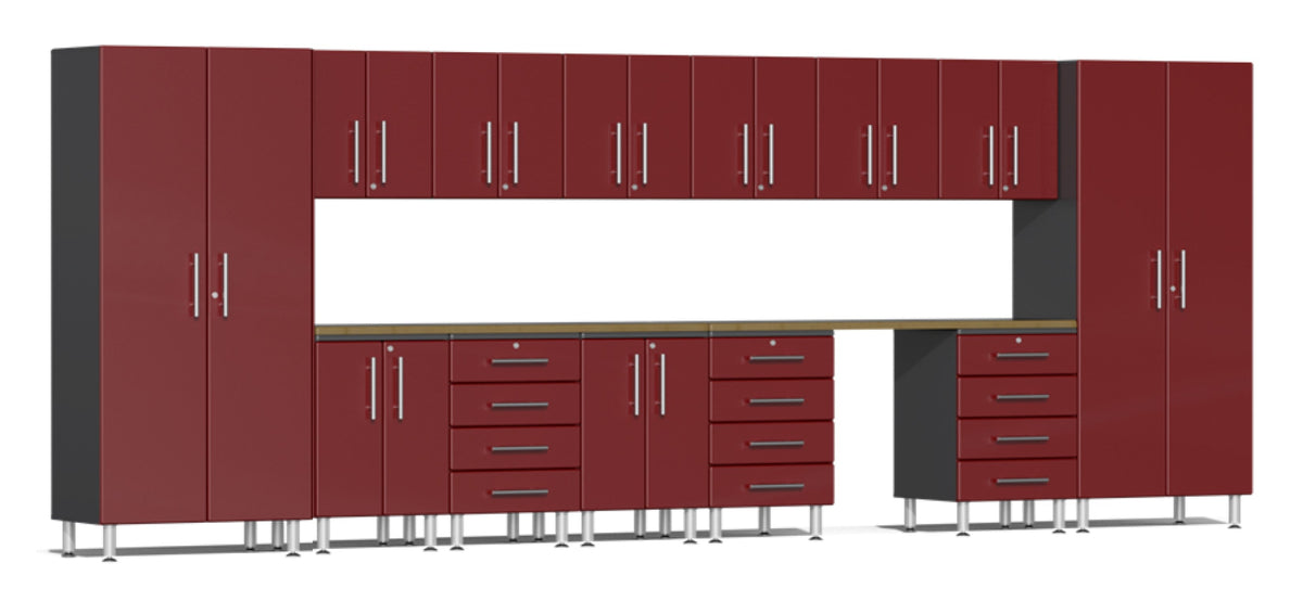 Ulti-MATE Garage 2.0 Series Red 15-Piece Kit