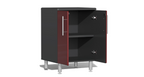 Ulti-MATE Garage 2.0 Series Red 3-Piece Door Base Cabinet