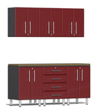 Ulti-MATE Garage 2.0 Series Red 7-Piece Workstation Set