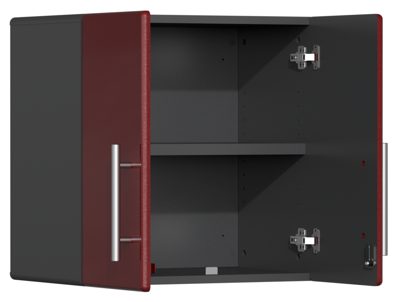 Ulti-MATE Garage 2.0 Series Red 9-Piece Kit with Worktop